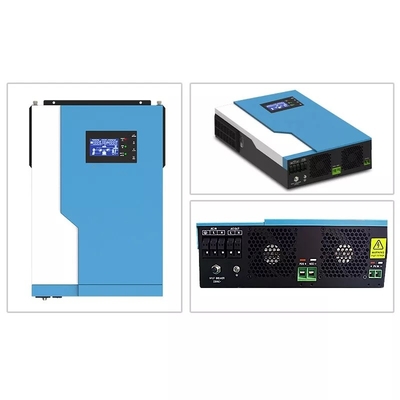 MPPT инвертор 5.5KW 24V 48V 100 Amp гибридный солнечный на инверторе решетки гибридном