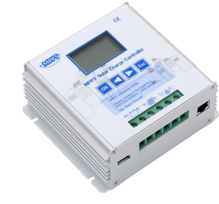 С заряжателя солнечной батареи 30A сети электропередач MPPT 12V 24V для панели солнечных батарей