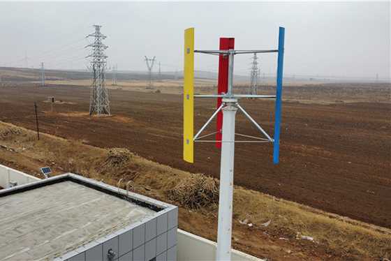 3 ветротурбина IP54 лезвия 5KW h вертикальная большинств эффективная вертикальная ветротурбина оси